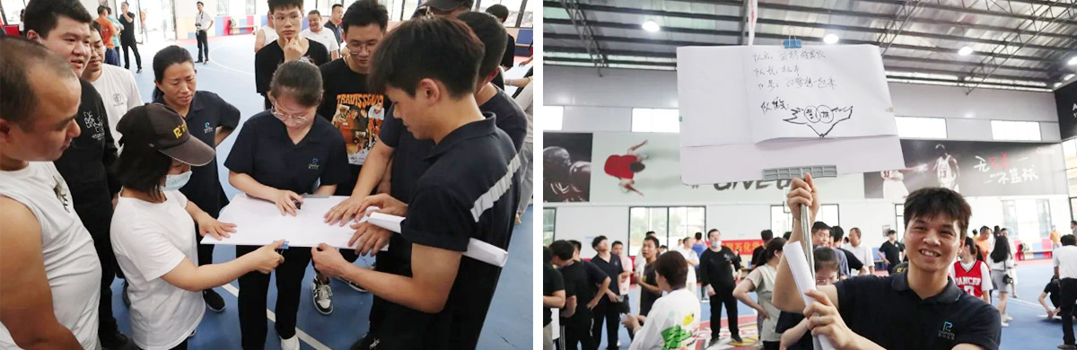 快乐运动，，高效事情——冰球突破十五周年庆趣味运动会